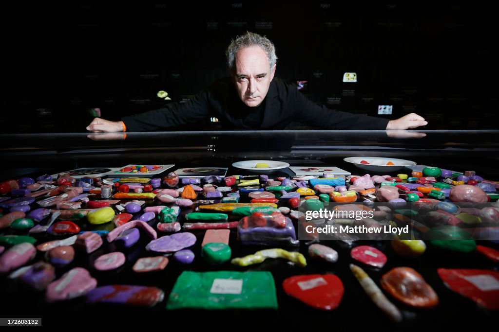ElBulli: Ferran Adria And The Art Of Food At Somerset House - Opening
