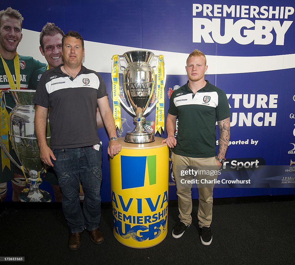 2013-14 Aviva Premiership Rugby Season Fixtures Announced