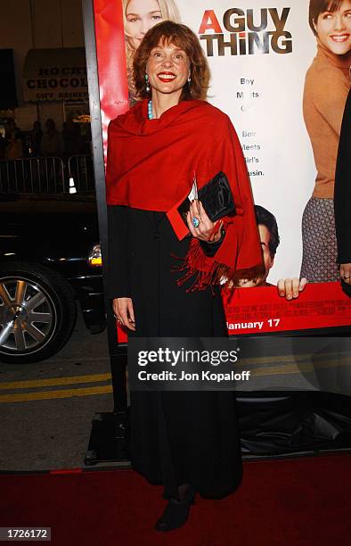 Actress Leigh Taylor-Young attends the premiere of "A Guy Thing" at Mann's Bruin Theatre on January 14, 2003 in Westwood, California.