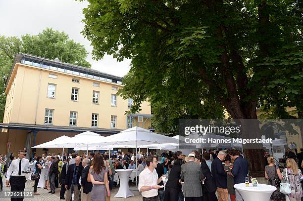 General view at the FFF Reception during the Munich Film Festival 2013 at the Praterinsel on July 4, 2013 in Munich, Germany.