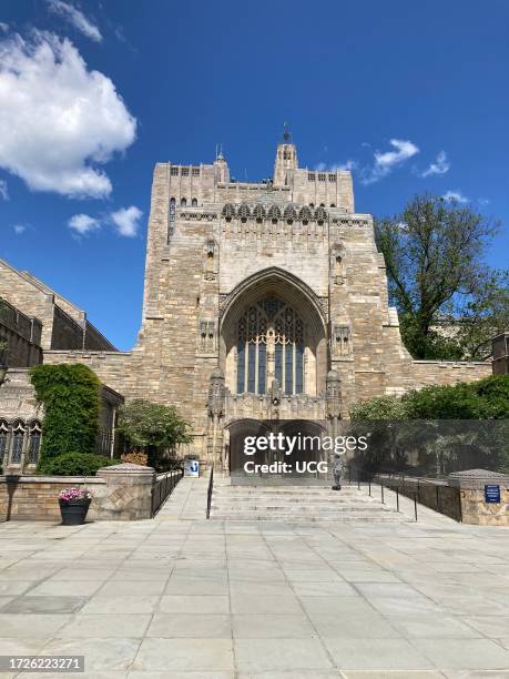 Yale University church, New Haven, Connecticut.