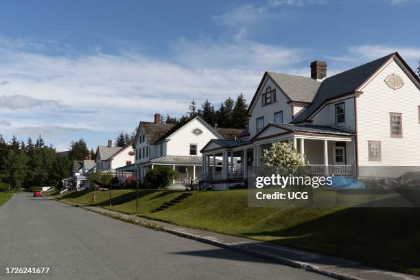 Fort Seward Officers Row, Haines, Alaska.