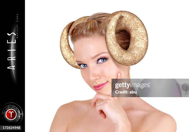 zodiac: aries - aries stock pictures, royalty-free photos & images