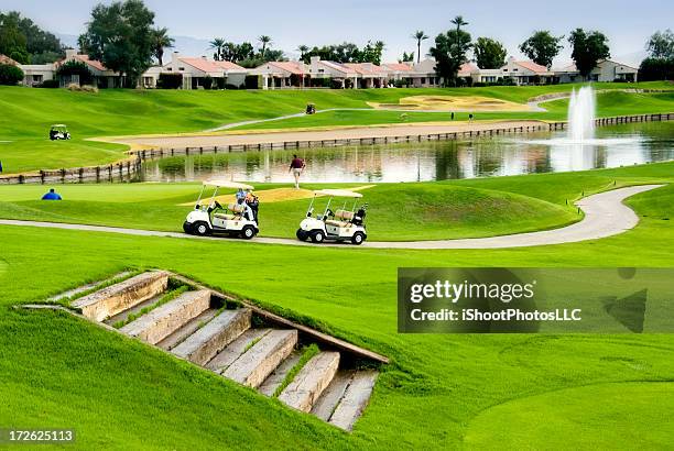 golf course at la quinta - palm springs resort stock pictures, royalty-free photos & images