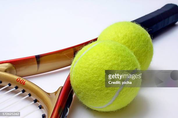 tennis - tennis racquet isolated stock pictures, royalty-free photos & images