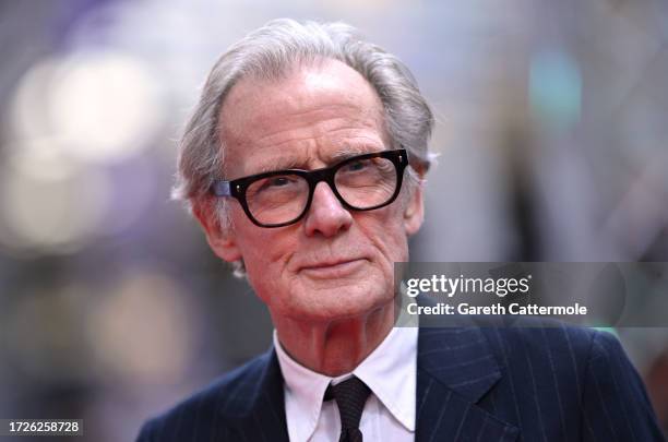 Bill Nighy attends the "Maestro" Headline Gala premiere during the 67th BFI London Film Festival at The Royal Festival Hall on October 09, 2023 in...