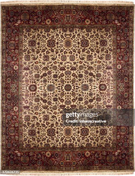 persian oriental rug - perzisch tapijt stockfoto's en -beelden