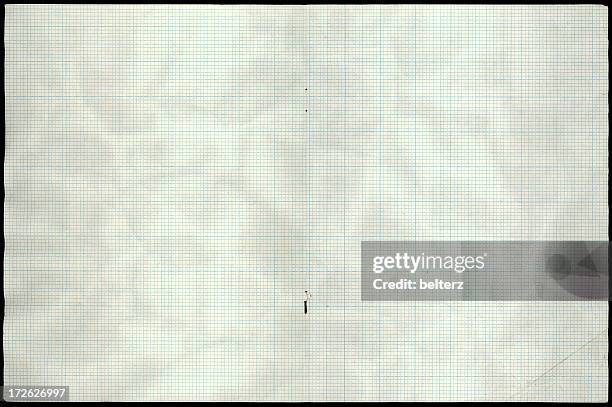 graph paper spread - ruitjespapier stockfoto's en -beelden