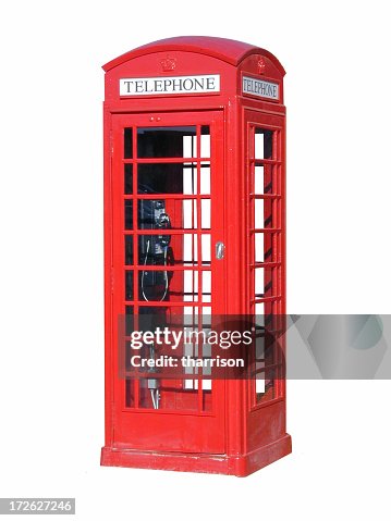 London Telefonzelle Ausschnitt London Telefonzelle Ausschnitt