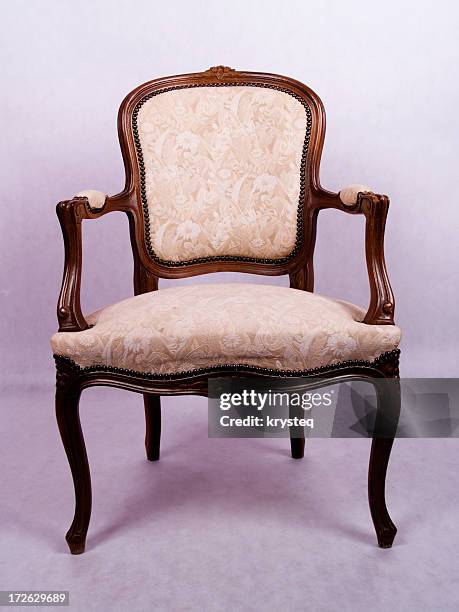 antike sessel - fauteuil antique stock-fotos und bilder