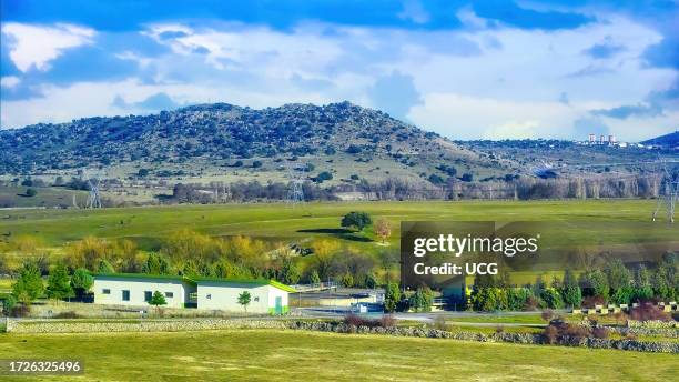 Rural scene and landscape in Spain.