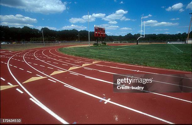track_1 - running track stock pictures, royalty-free photos & images