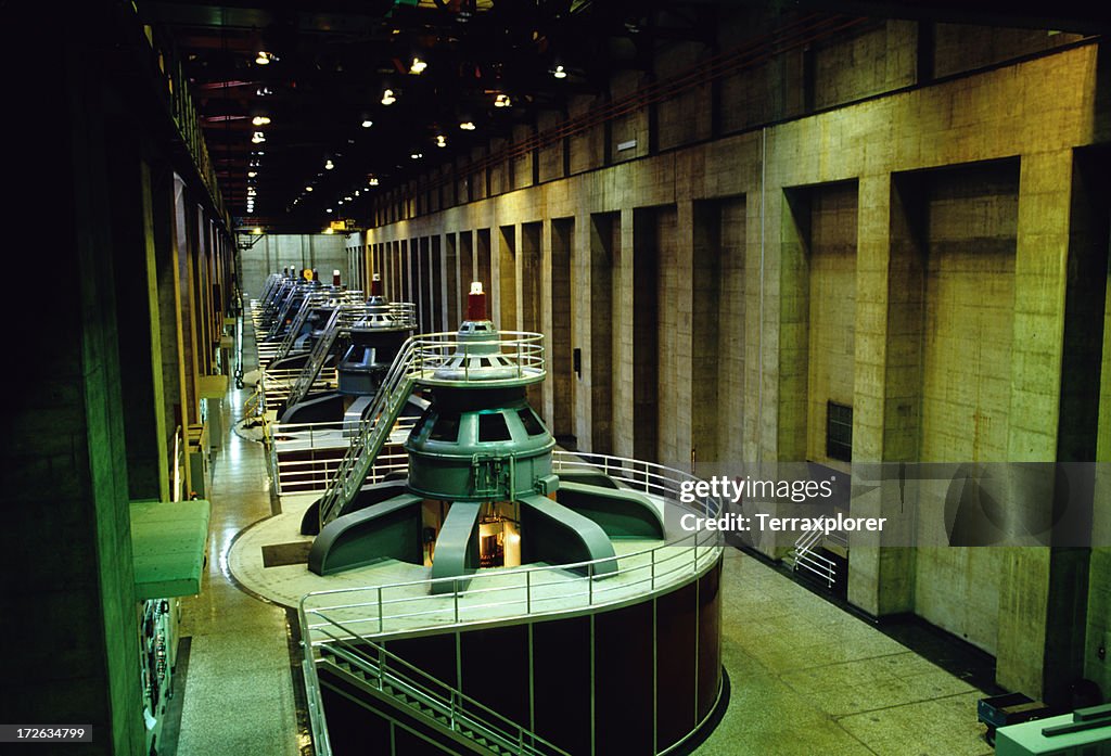 Turbines In Hydroelectric Plant