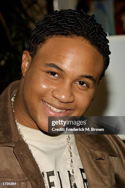 Actor Kyle Orlando Brown attends the Disney Channel press conference for the new television series "That's So Raven" at the Graciela Hotel on January...
