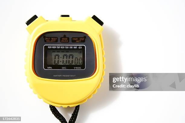 coach - stop watch stock-fotos und bilder