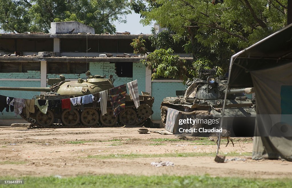 Tanques de Sudán