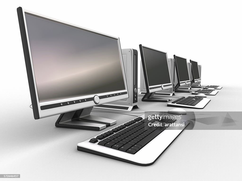 Larg Computer Extra Large Computer Series 02 High-Res Stock Photo - Getty Images