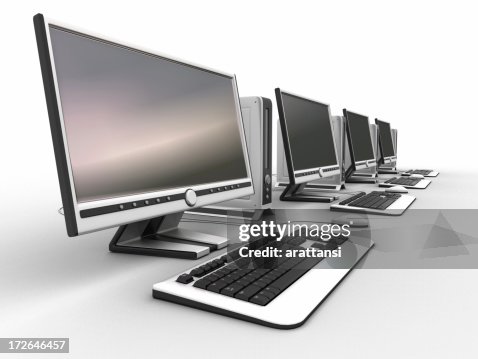 Big Tall Computer Extra Large Computer Series 02 High-Res Stock Photo - Getty Images