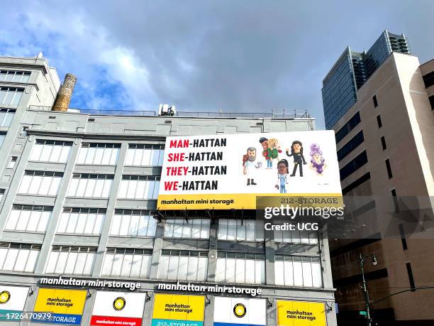 Manhattan Storage Sign 1,224 Funny Billboard Signs Stock Photos, High-Res Pictures, and Images ...