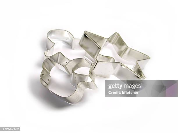 cookie cutters - cookie cutter stock pictures, royalty-free photos & images