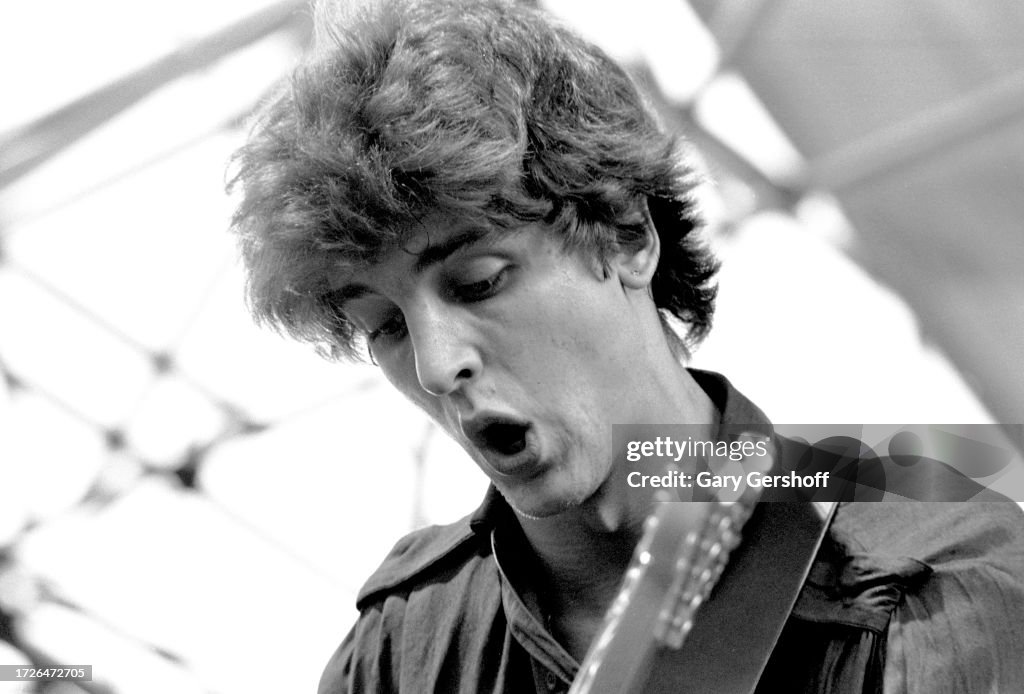 Neil Raldo American Rock musician Neil Giraldo, on electric guitar, performs ...