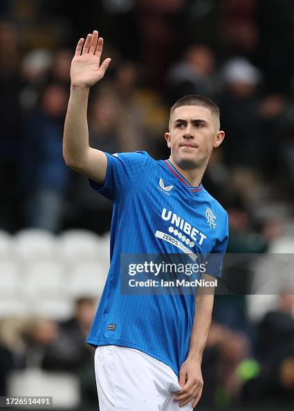 Bariley Rice Bailey Rice of Rangers is seen during the Cinch Scottish Premiership ...