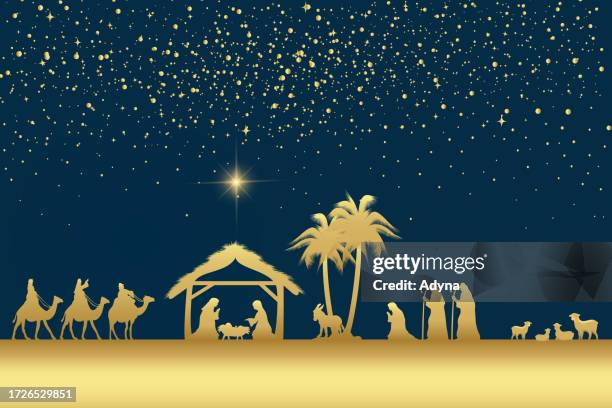 ilustraciones, imágenes clip art, dibujos animados e iconos de stock de natividad de navidad - trough