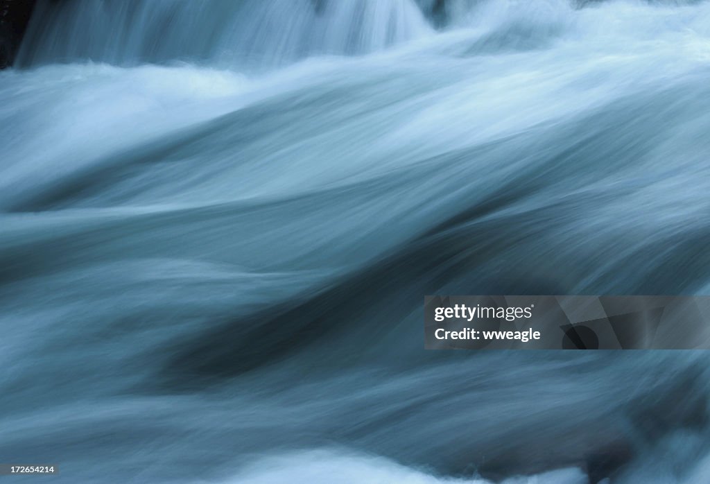 Abstract Flowing Water
