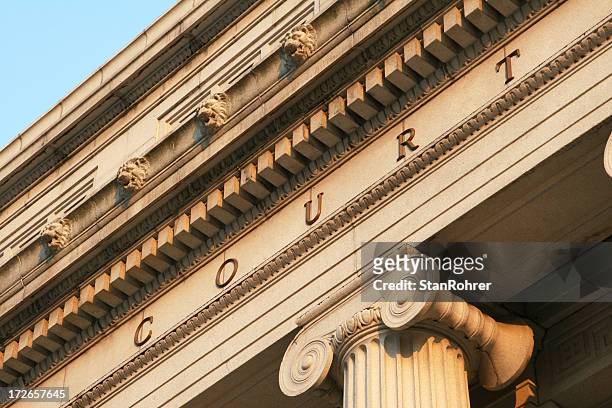 courthouse detalhes, lei, jurídica, court - dayton ohio - fotografias e filmes do acervo