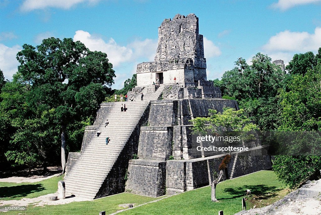 Tikal temple Guatemala