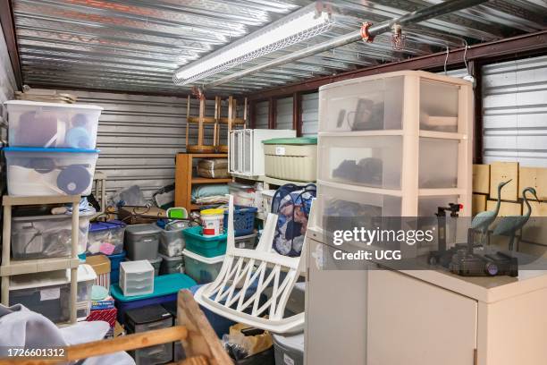Messy Storage Rack 67 Personal Storage Units Stock Photos, High-Res Pictures, and Images ...