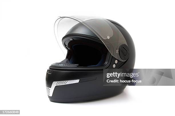 motorrad-helm - sturzhelm stock-fotos und bilder