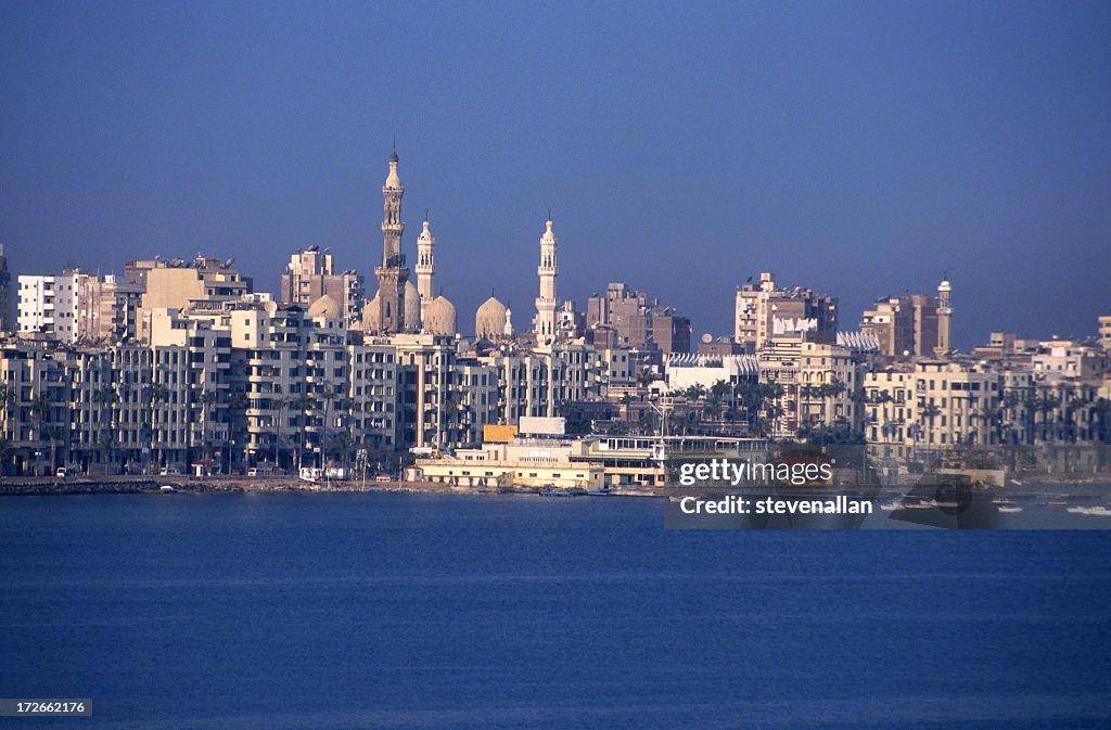 Alexandria city skyline during the day