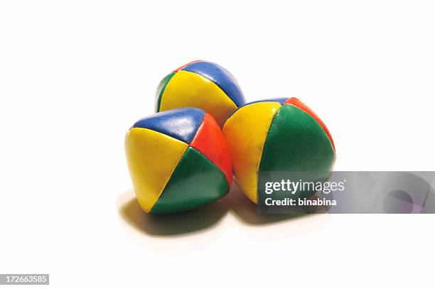 juggler's balls - jester stock pictures, royalty-free photos & images