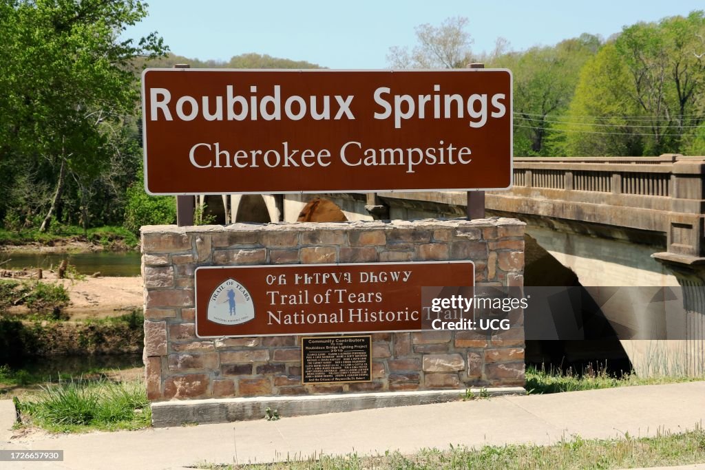 Roubidoux Springs Cherokee Campsite National Trail of Tears Historic Trail