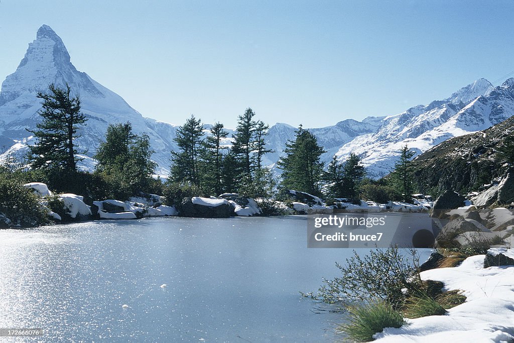 Mit マッターホルン山の湖