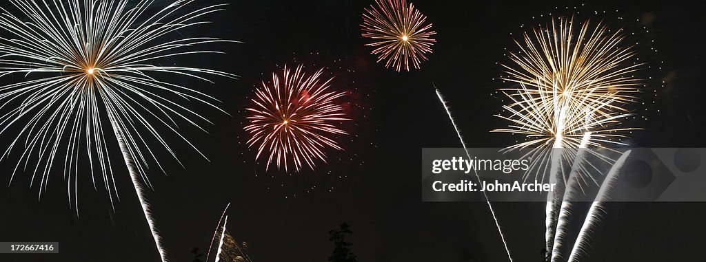 Fireworks - Panorama 2