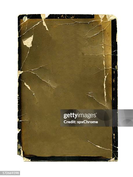 authentic decayed blank photo frame - out of frame stockfoto's en -beelden