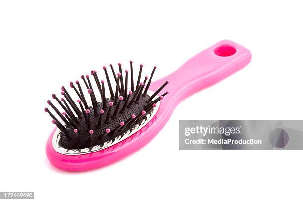 cepillo para el cabello - cepillo para el cabello fotografías e imágenes de stock