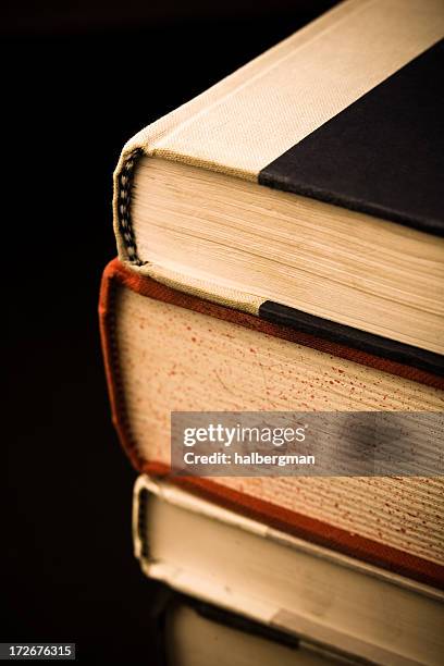 stack of books - hardbound stock pictures, royalty-free photos & images