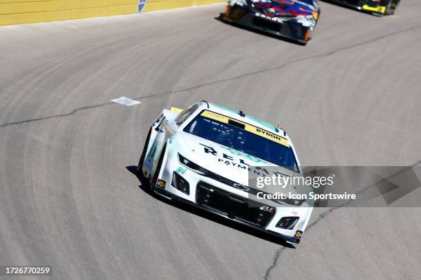 William Byron during the South Point 400 NASCAR Cup Series Playoff race on October 15 Las Vegas Motor Speedway in Las Vegas, NV.