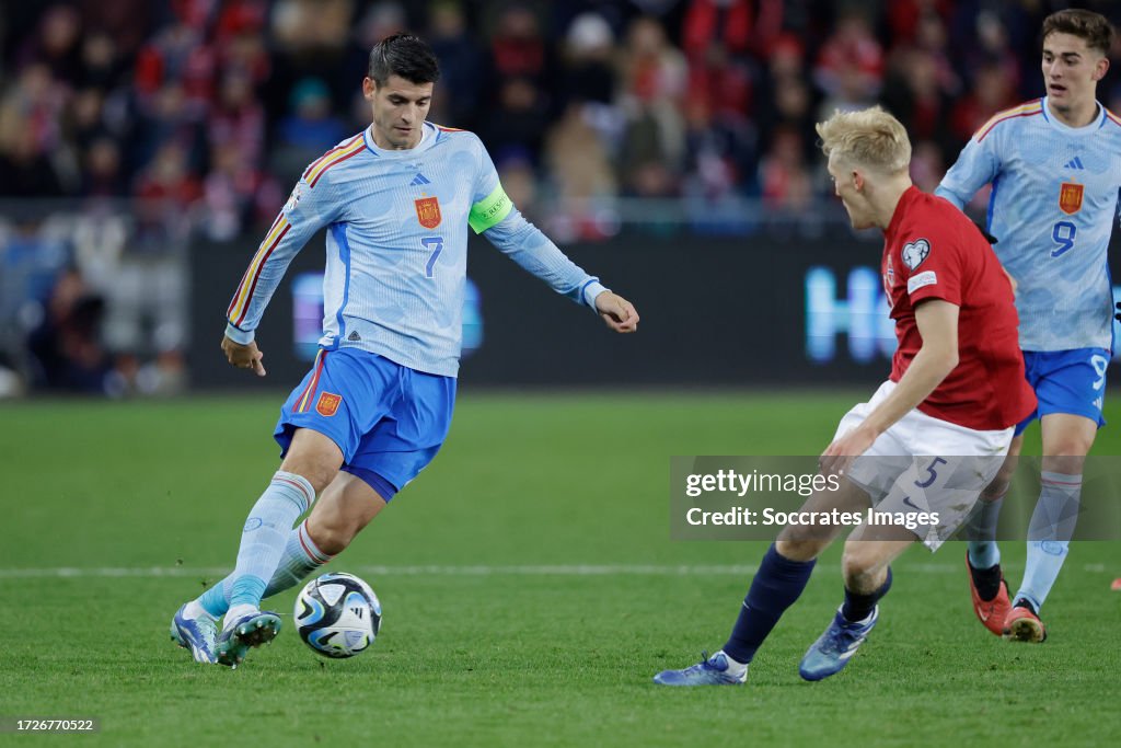 Norway v Spain -EURO Qualifier