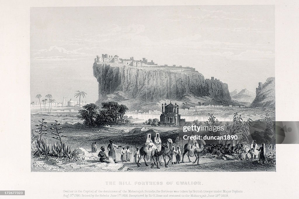 Hill fortress of Gwalior