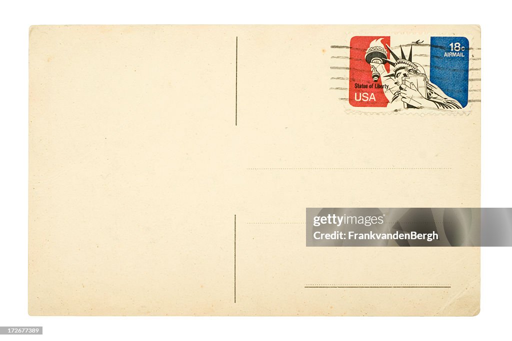 USA-Postkarte