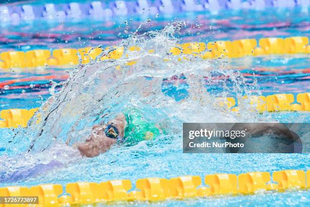 Women 200m Backstroke - Kaylee McKeown during the World Aquatics Swimming World Cup 2023 - Leg 2 - Day 3 Finals at the Athens Olympic Aquatic Centre...