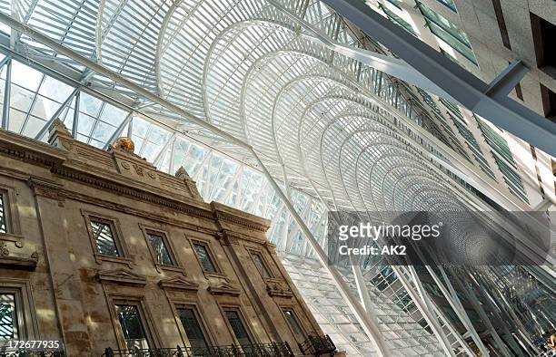 very modern offices pictured here - toronto architecture stock pictures, royalty-free photos & images