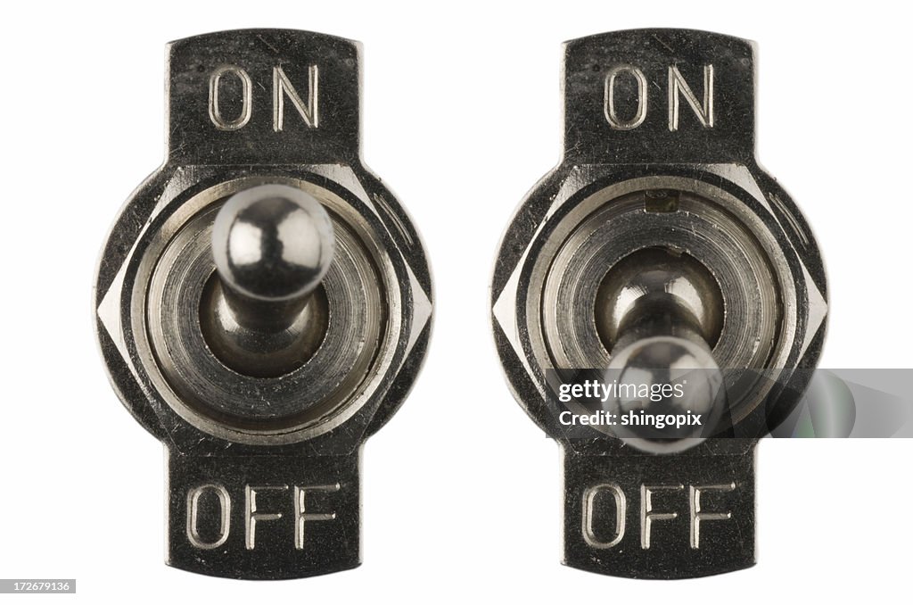 On Off Switches High-Res Stock Photo - Getty Images