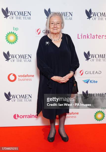 Lady Hale arrives for the Women of the Year Lunch and Awards 2023 at the Royal Lancaster London hotel in London. Picture date: Monday October 16,...