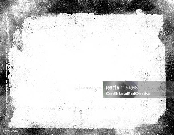 grunge border xl - dirty stock pictures, royalty-free photos & images