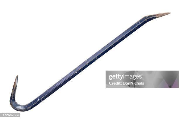 crowbar isolated with clipping path - kofot bildbanksfoton och bilder
